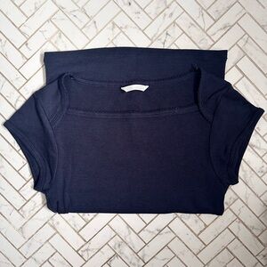 Zara Classic Navy Women's Top
